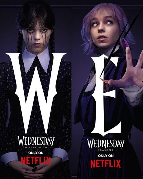 6flymovie Wednesday (2025) S02E01-04 Dual Audio [Hindi ORG-English] NetFlix WEB-DL 